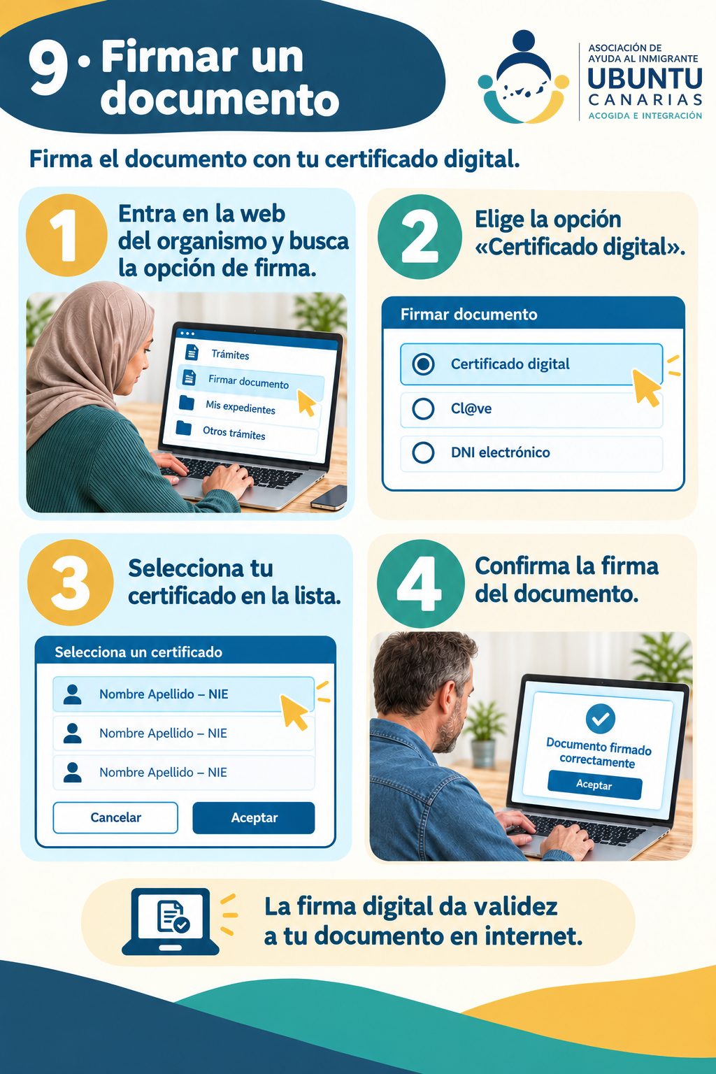 Imagem 9 do guia: Assinar um documento