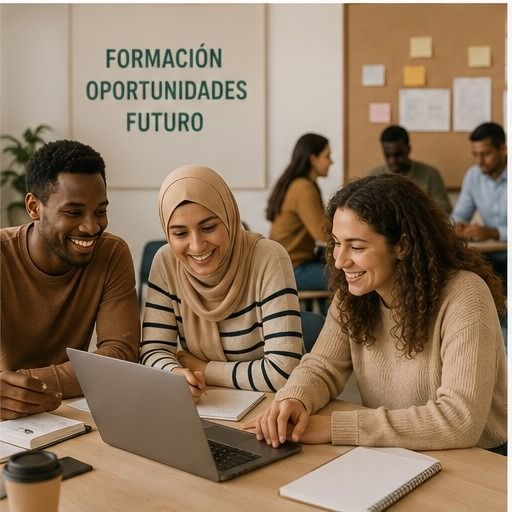 Grupo de personas participando en una sesión de acompañamiento comunitario